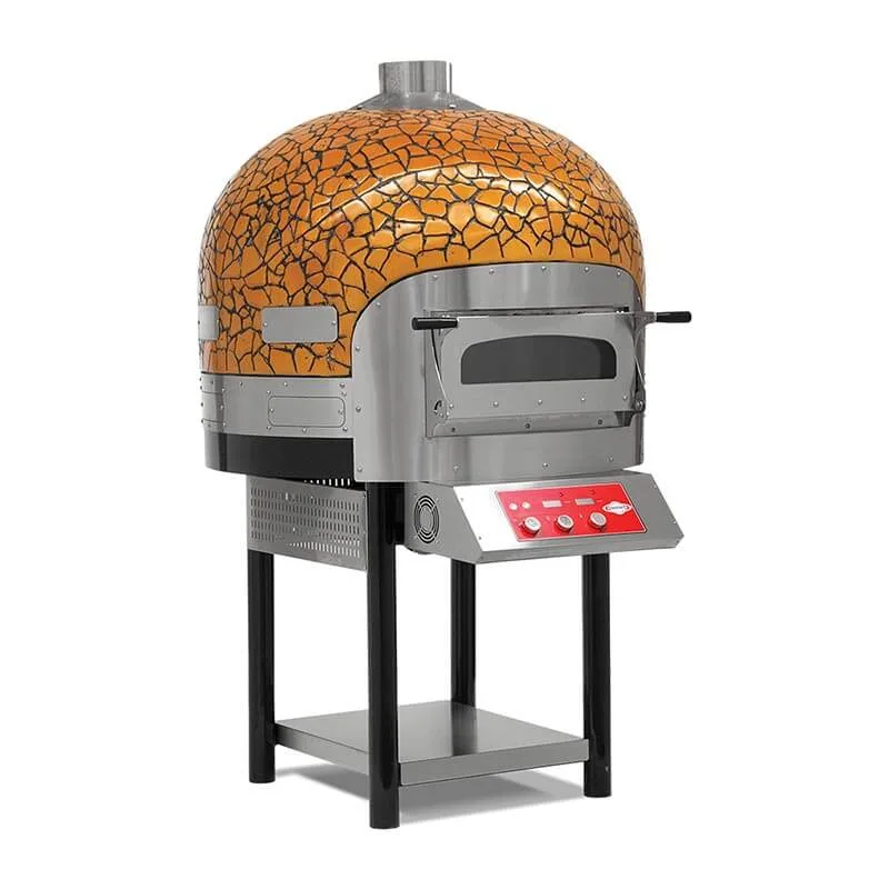 Empero Dijital Pizza Fırını, Döner Tabanlı, Elektrikli Ø 300 Mm 6 Pizza, 75 Pizza/saat EMP.SPO.01-D