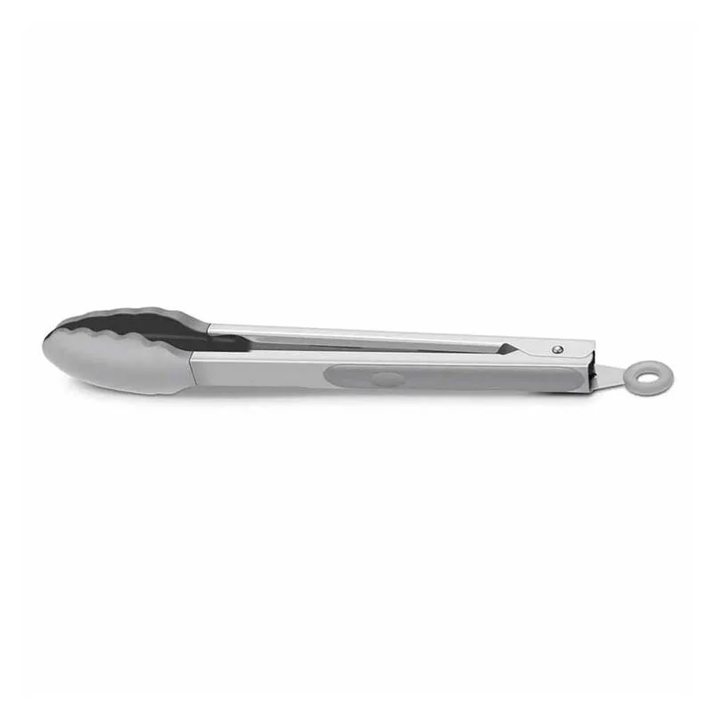 Epinox BMG-25 Silikon Barbekü Maşası, 25 cm, Gri