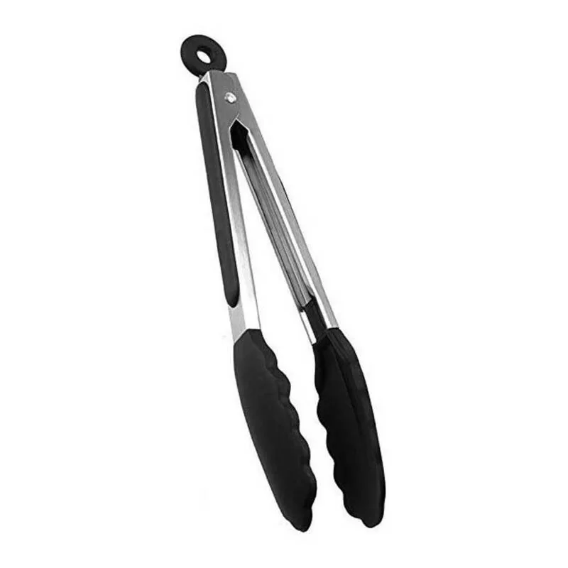 Epinox Barbekü Maşası Silikon 25 Cm Siyah (BMS-25)