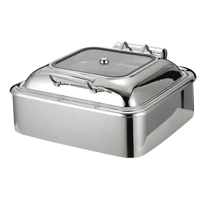 Epinox Chafing Dish Hidrolik Kapak 6 L 2/3 Gömme (CDH-6G)