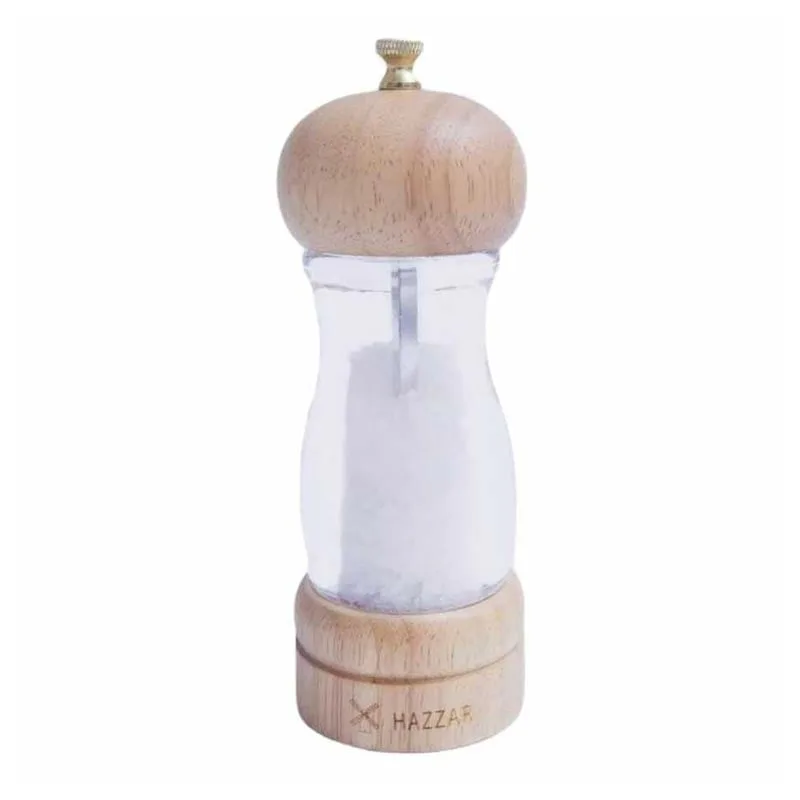 Epinox DSAA-160 Akrilik Ahşap Tuz Biber Değirmeni, Seramik, 16 cm