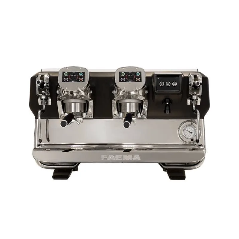 Faema E71 A/2 Touch Black 5 Buton - Profesyonel Espresso Makinesi 2 Gruplu