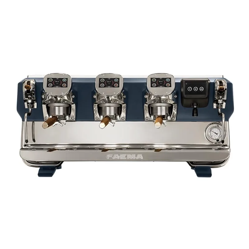 Faema E71 A3 Touch Blue Otomatik Espresso Kahve Makinesi,  3 Gruplu,  E71 A/3 Touch Black