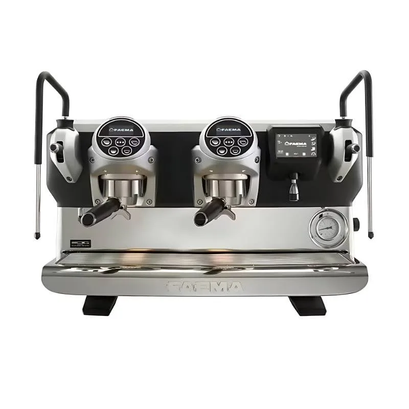 Faema Tam Otomatik Espresso Kahve Makinesi 2 Gruplu Kahve Makinesi E71 E A/2 5 Button Siyah