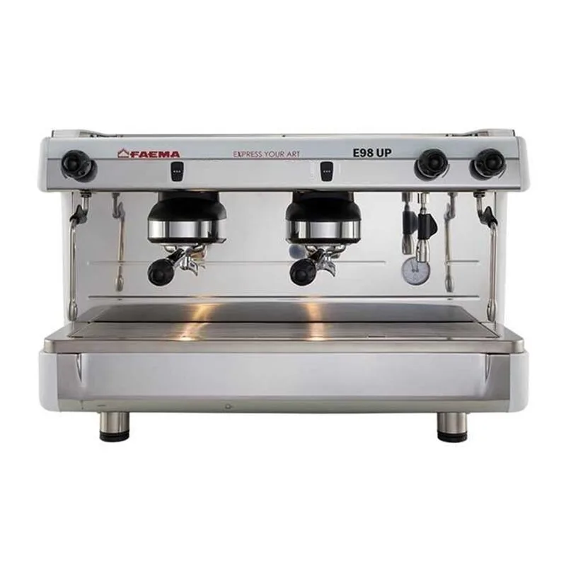 Faema E98 Up Tall Cup Full Otomatik Espresso Kahve Makinesi, 2 Gruplu, Beyaz