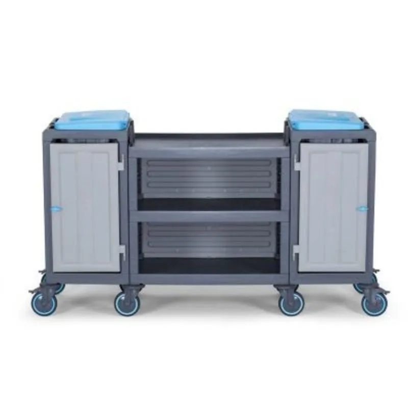 Fantom Procart 225 3 Katlı Servis Arabası, 2 Adet Çöp Bölmeli