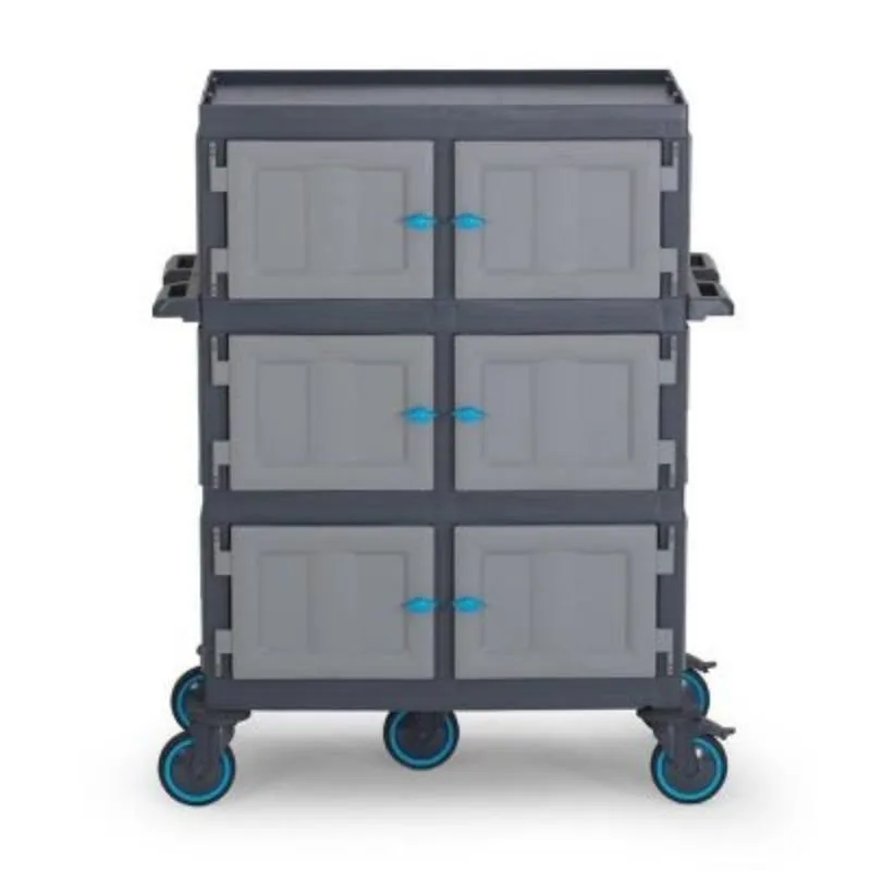 Fantom Procart 277 4 Katlı Kapalı Servis Arabası, 6 Kapaklı