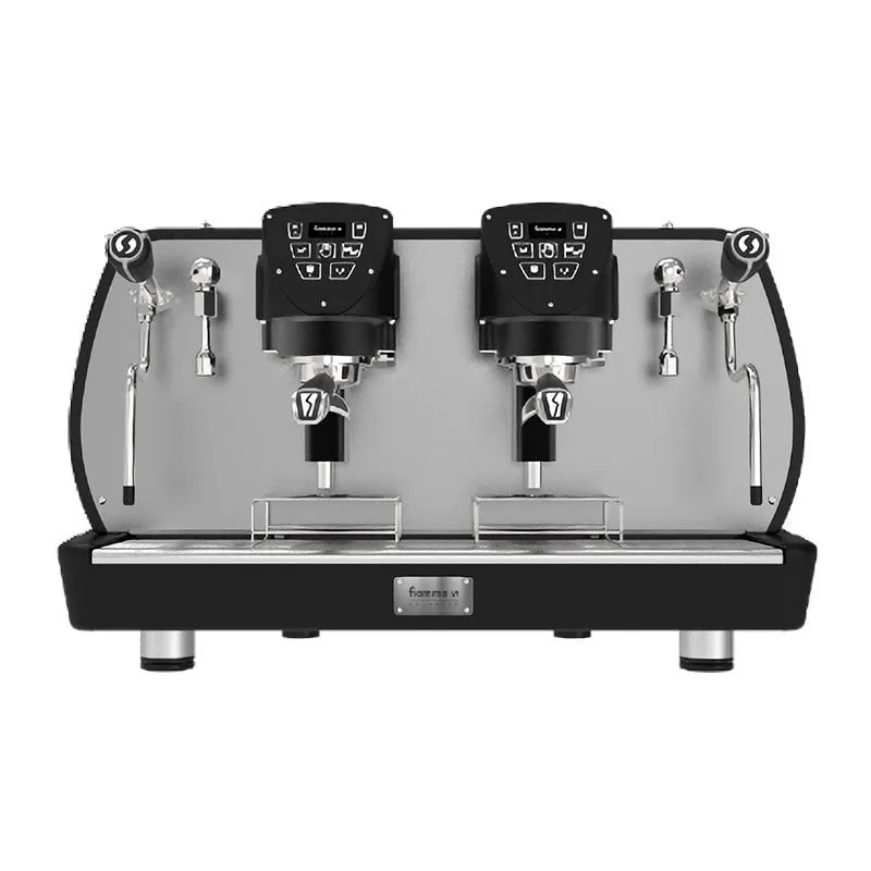 Fiamma Compass 2 Multiboiler Tall Cup Espresso Kahve Makinesi, 2 Gruplu, Beyaz