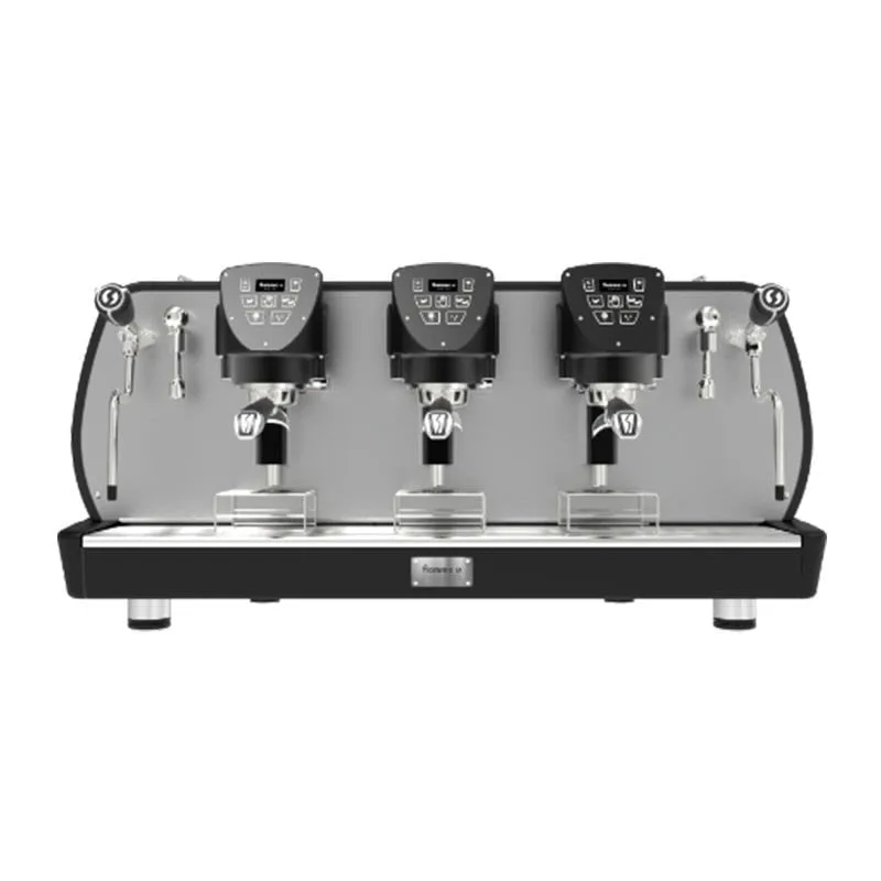 Fiamma Compass 3 Multiboiler Tall Cup Espresso Kahve Makinesi, 3 Gruplu, Siyah