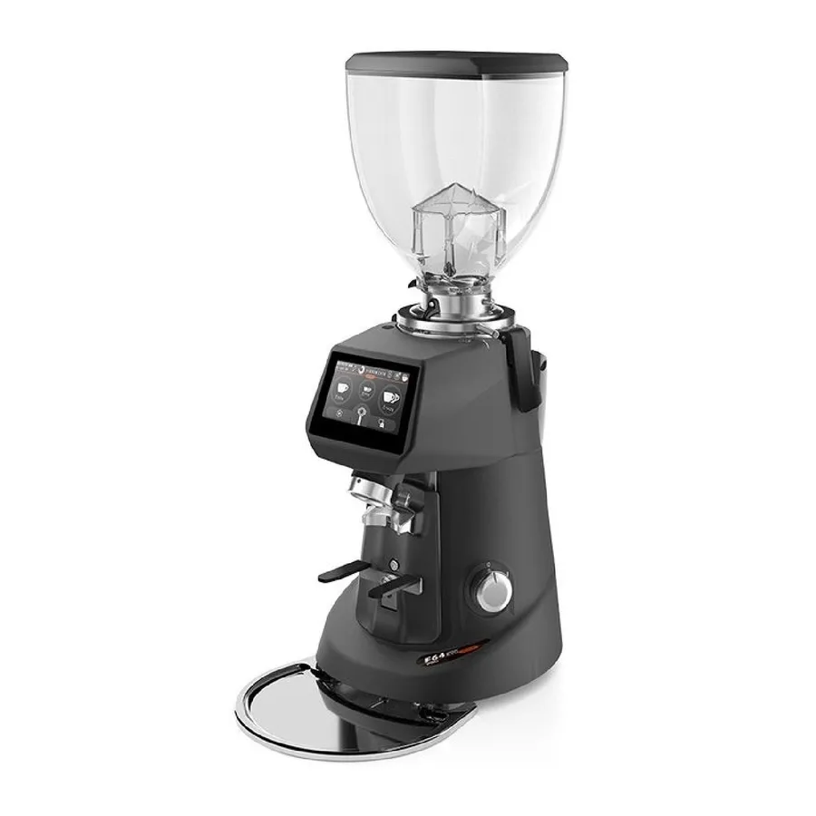 Fiorenzato F64 Evo Pro Sense Dark Titanyum Soğutmalı On Demand Kahve Değirmeni, 64 mm, Siyah