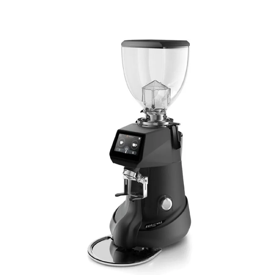 Fiorenzato F64 EVO PRO XGİ Dark Titanyum Soğutmalı On Demand Kahve Değirmeni Tartılı 64 mm Siyah