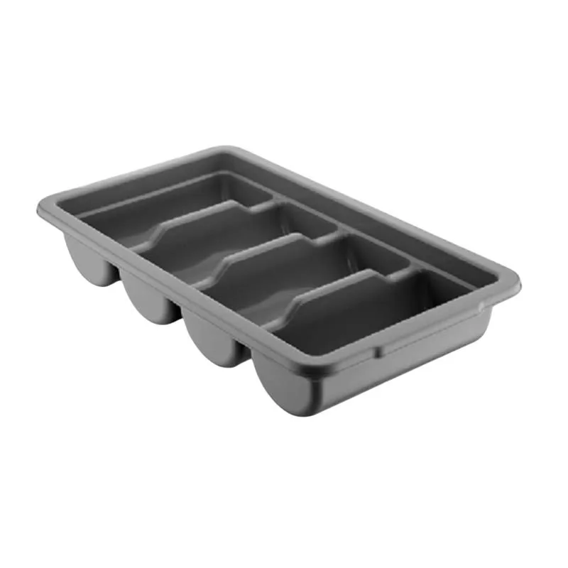 GastroPlast GK-04 4 Bölmeli Kaşıklık, Gri