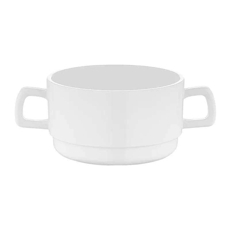 GastroPlast GP-JK10 Polikarbon Kulplu Çorba Kasesi, 10 cm