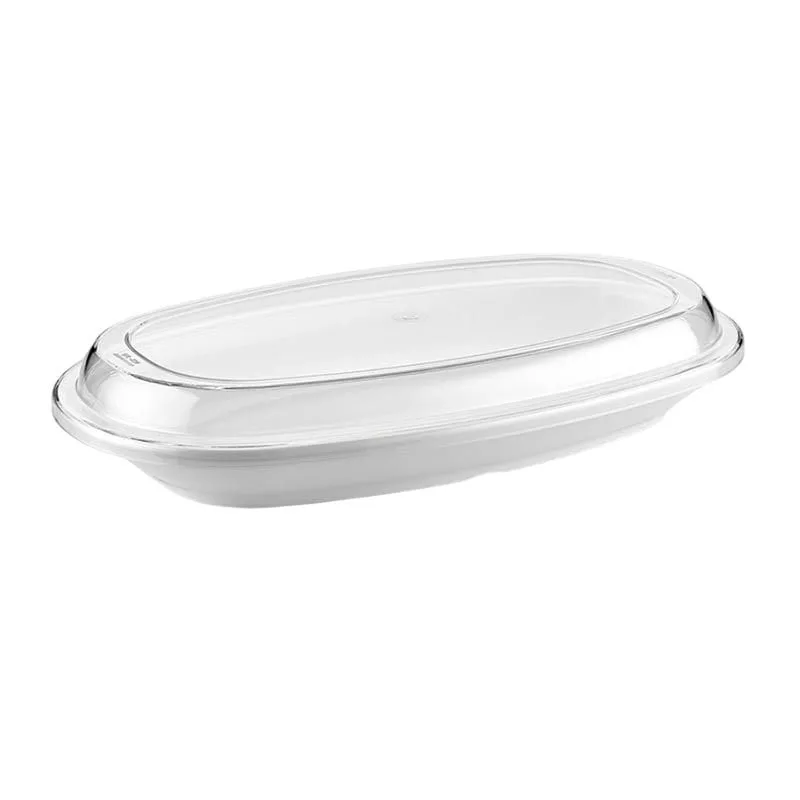 GastroPlast GPL-K34 Polikarbon Kayık Tabak Kapağı, 34 cm