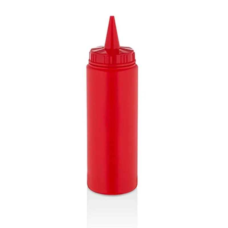 GastroPlast GPS-500 Fişek Sosluk, 500 ml, Kırmızı