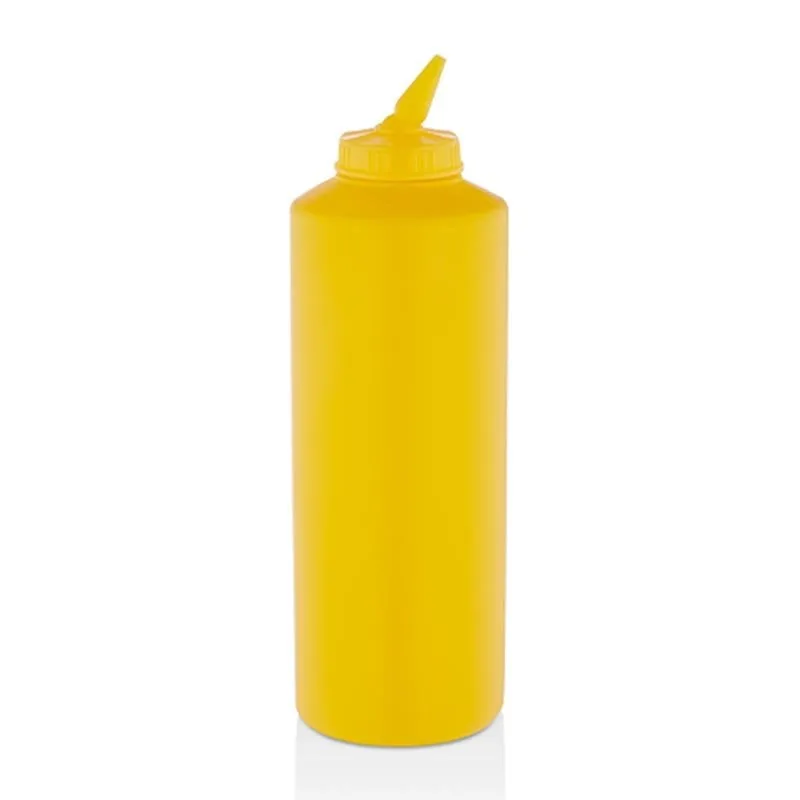 GastroPlast GPS-500 Ayarlı Uçlu Fişek Sosluk, 500 ml, Sarı