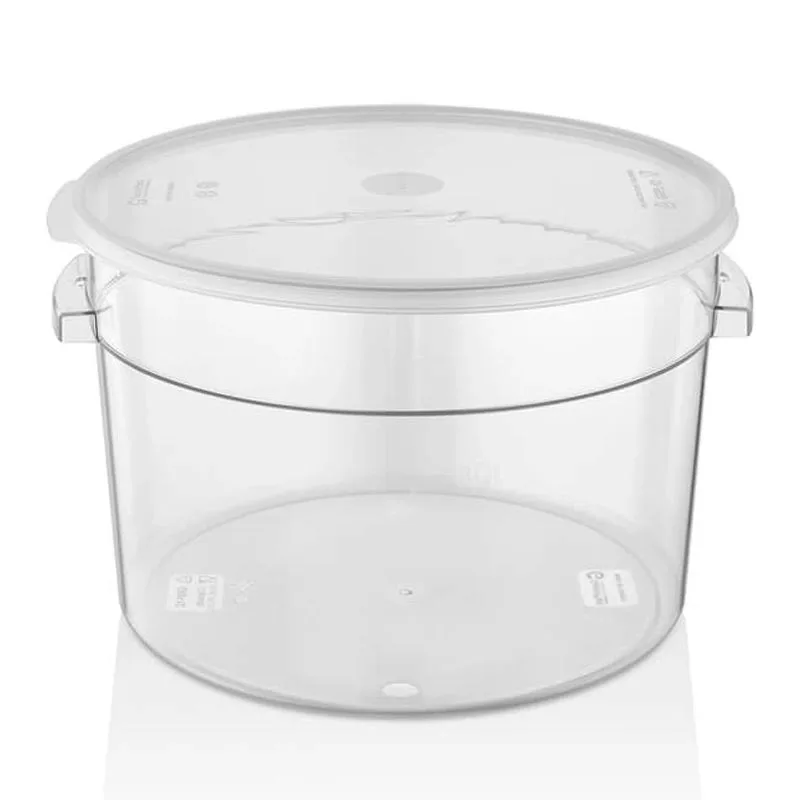 GastroPlast GRP-18 Polikarbon Yuvarlak Saklama Kabı, 17 L