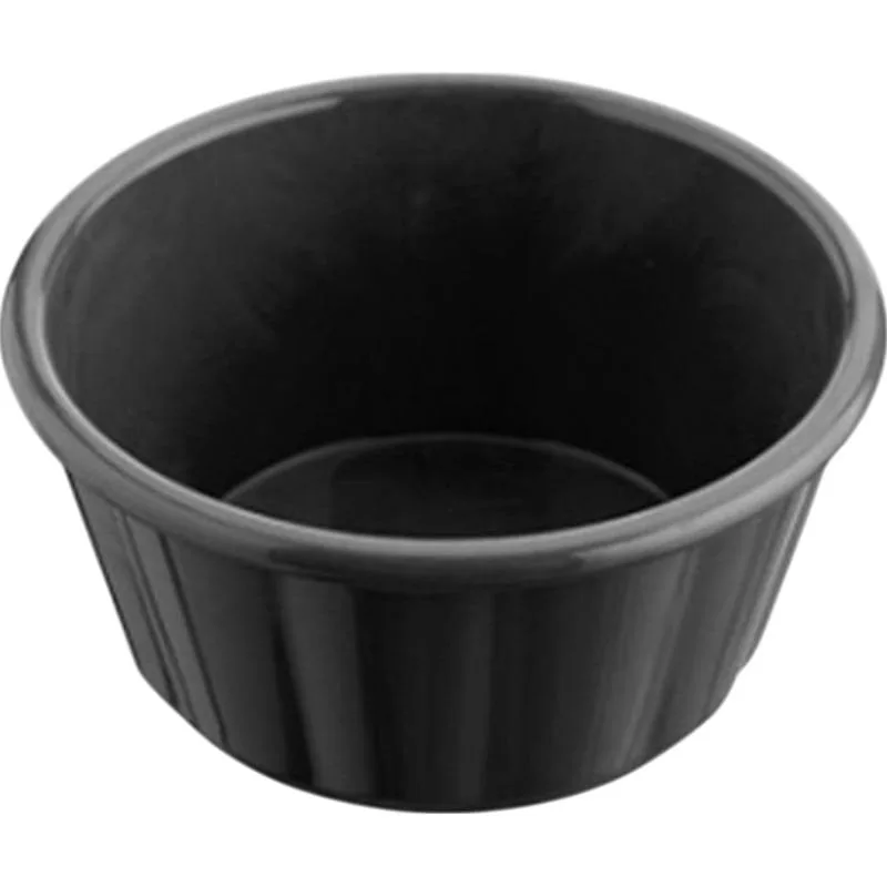 GastroPlast GS-06 Polikarbon Yuvarlak Sosluk Reçellik, 35 ml, Siyah