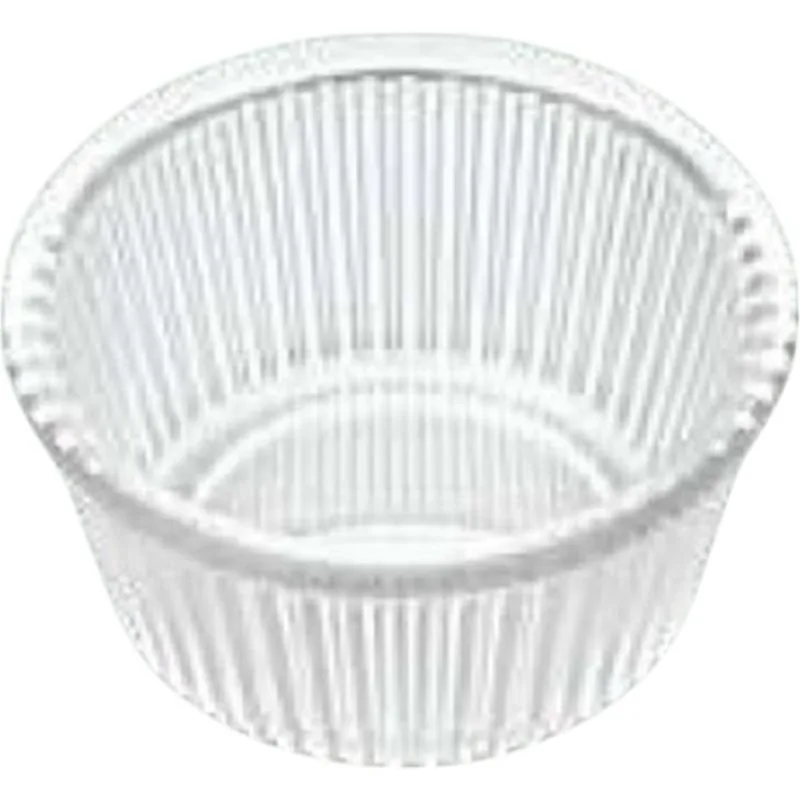 GastroPlast GS-12 Yuvarlak Sosluk Reçellik, 120 ml, Şeffaf