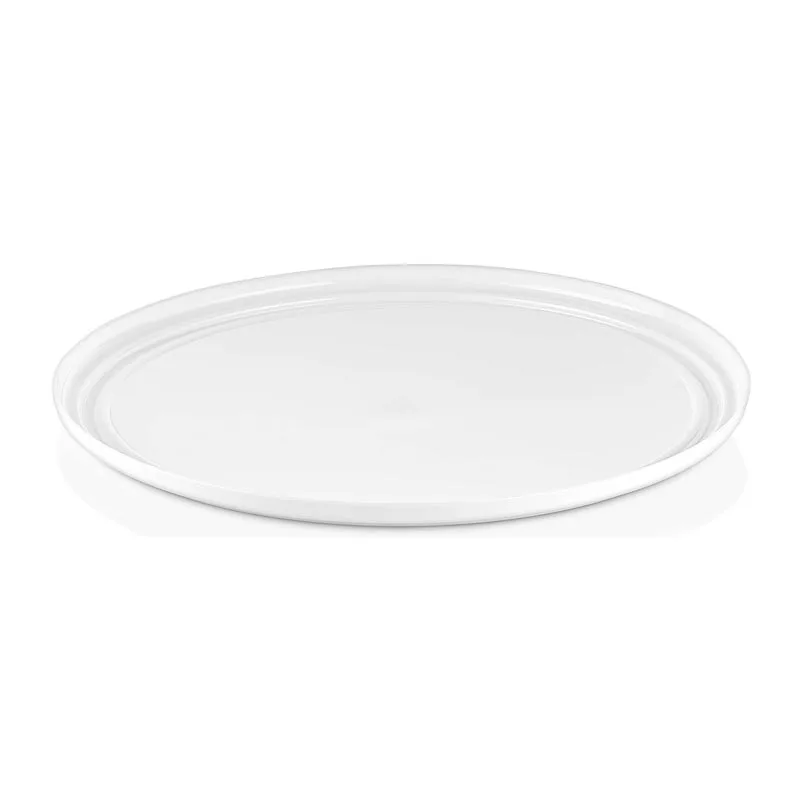 GastroPlast Polikarbon Yuvarlak Fanus Tepsisi, 30 cm, Beyaz