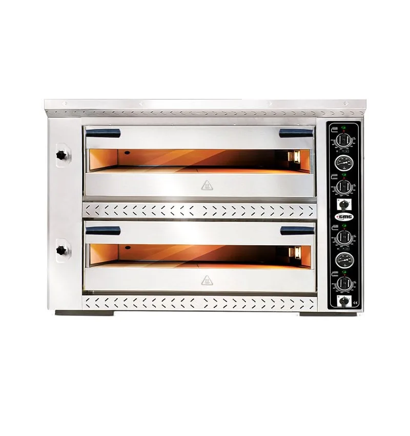 GMG Grande PG 44 DE Pizza Fırını  4+4 Tepsi Kapasiteli