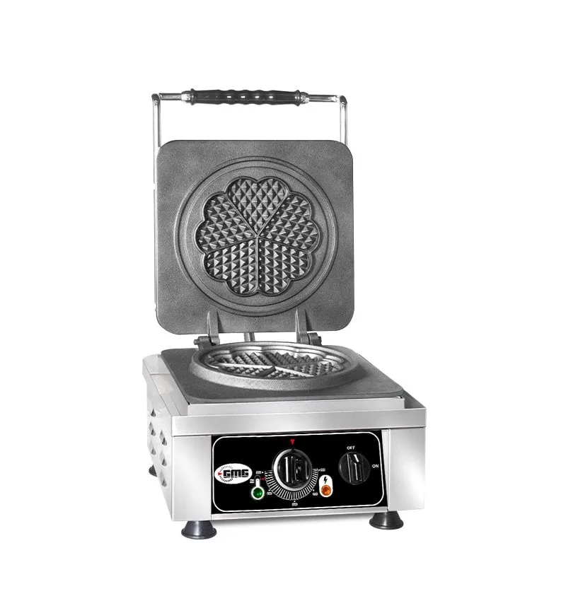 GMG KGW 01 M Çiçek Model Waffle Makinesi, Ø 16,5 x 1,5 cm