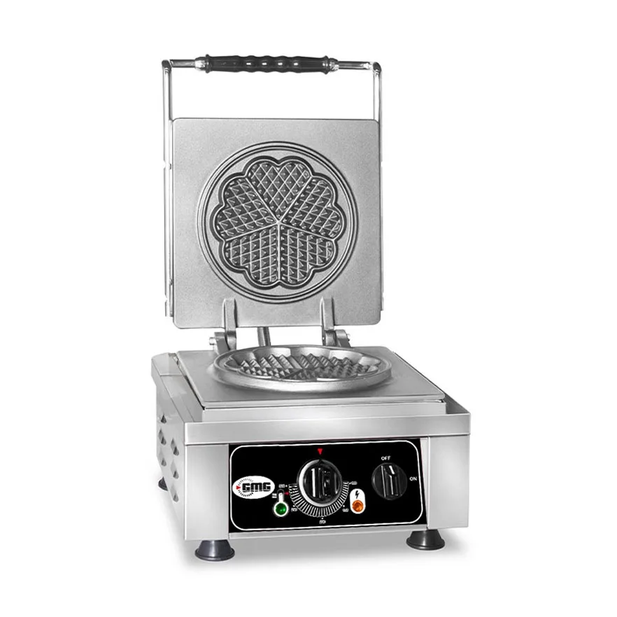 GMG KGW 01 S Waffle Makinesi, Yonca Model, Sabit Plakalı