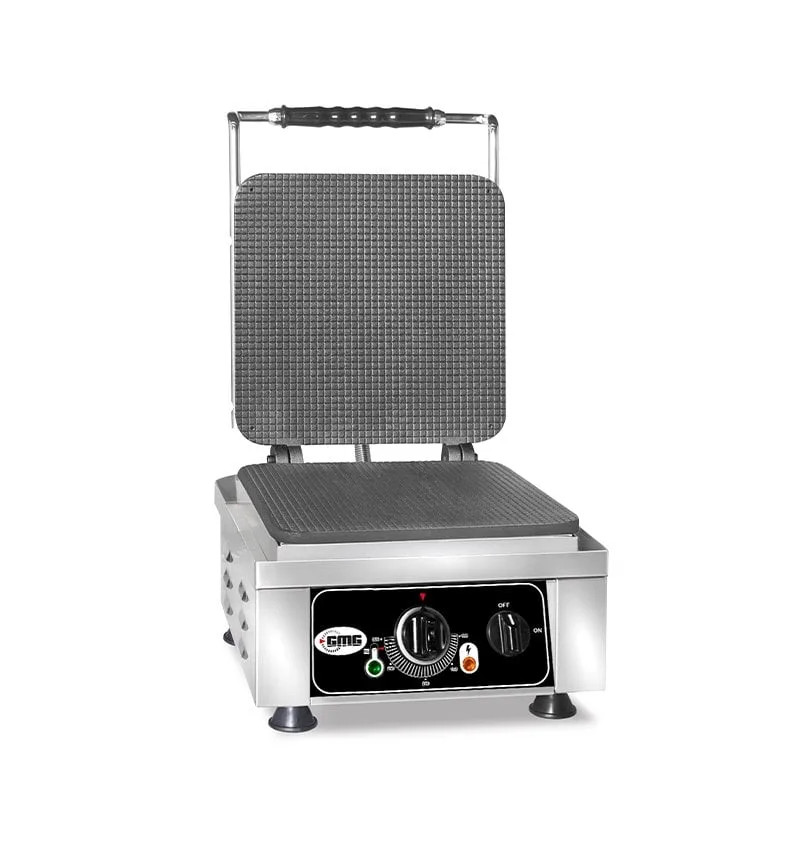 Gmg KGW 05 Gelato Waffle Makinesi, Tekli, Sabit Plakalı