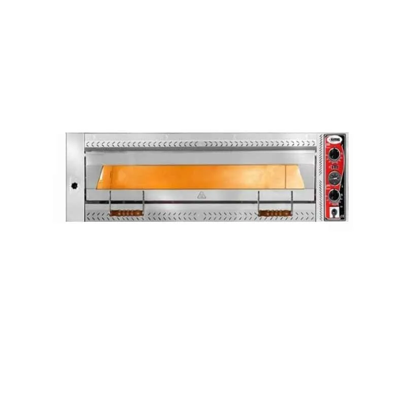 GMG  Maxima PEF V Serisi Tek Katlı Komple Taş Pizza Fırını, Ø 35cm 9 Tepsi Kapasiteli