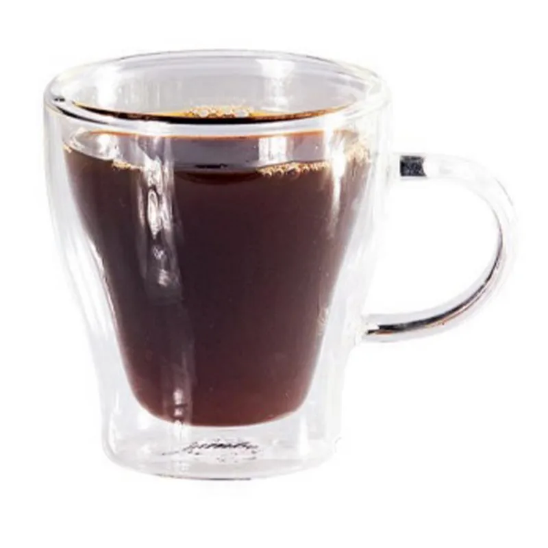 Biradlı GRV-334 Çift Çidarlı Kulplu Espresso Bardağı, 80 ml
