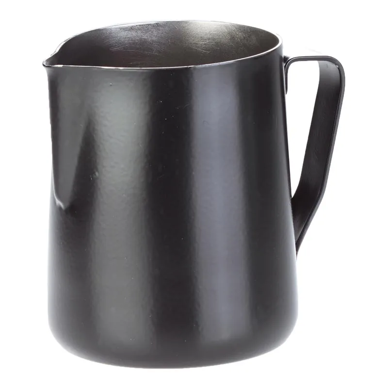 Biradlı GRV-040 Süt Potu Pitcher, 700 ml, Siyah