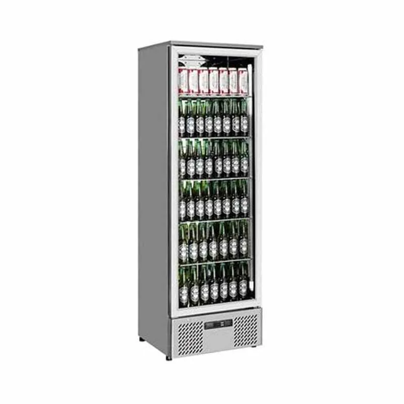 Gtech SC-293F-S Bar Arkası Şişe Soğutucu Dolap, Dik Tip, Tek Kapılı, 293 L, Inox