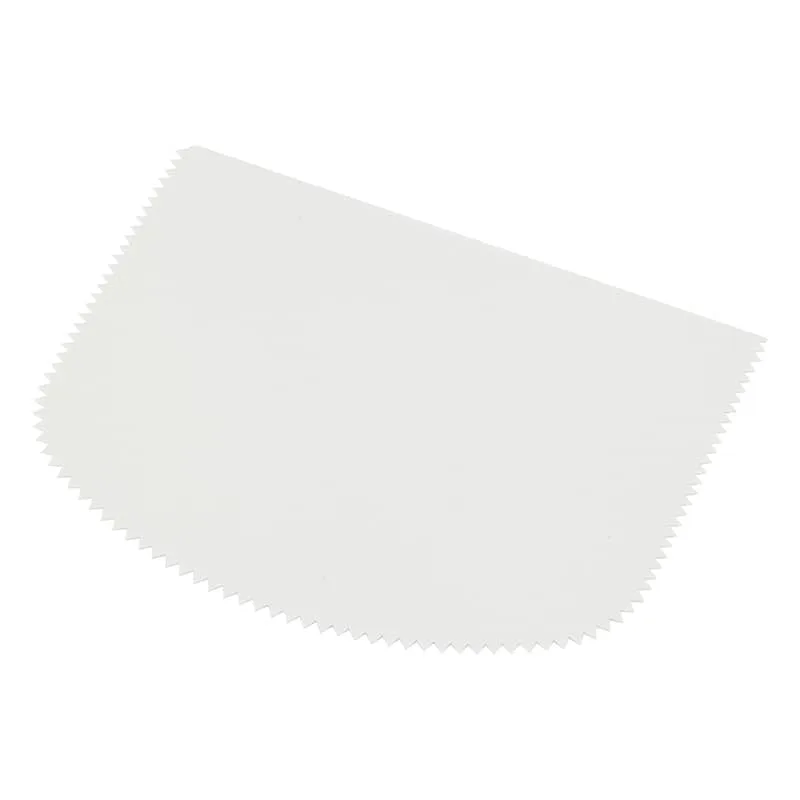 Gurmeaid Plastik Oval Zigzag Kazıyıcı, 13x10 cm