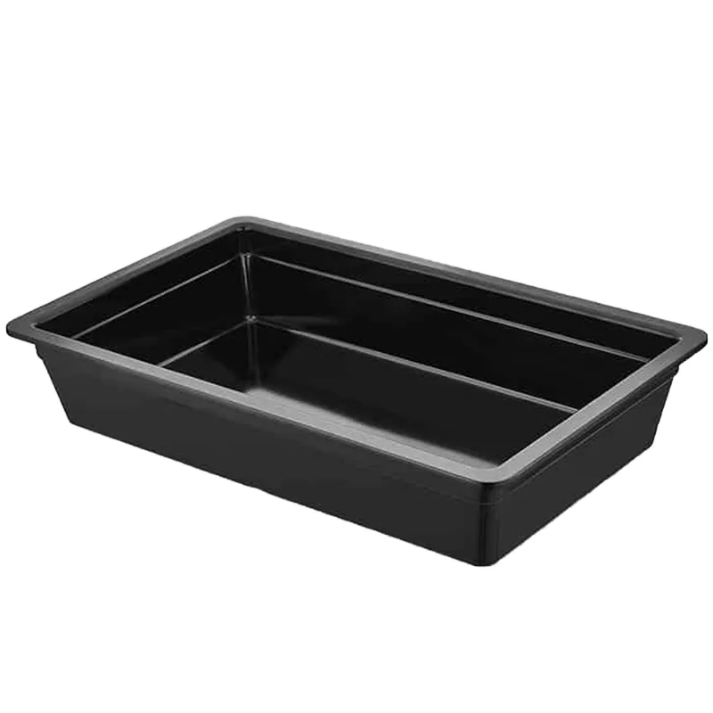 Külsan Thermoset GN 1/1-100 mm Gastronorm Küvet, 11 L, Siyah