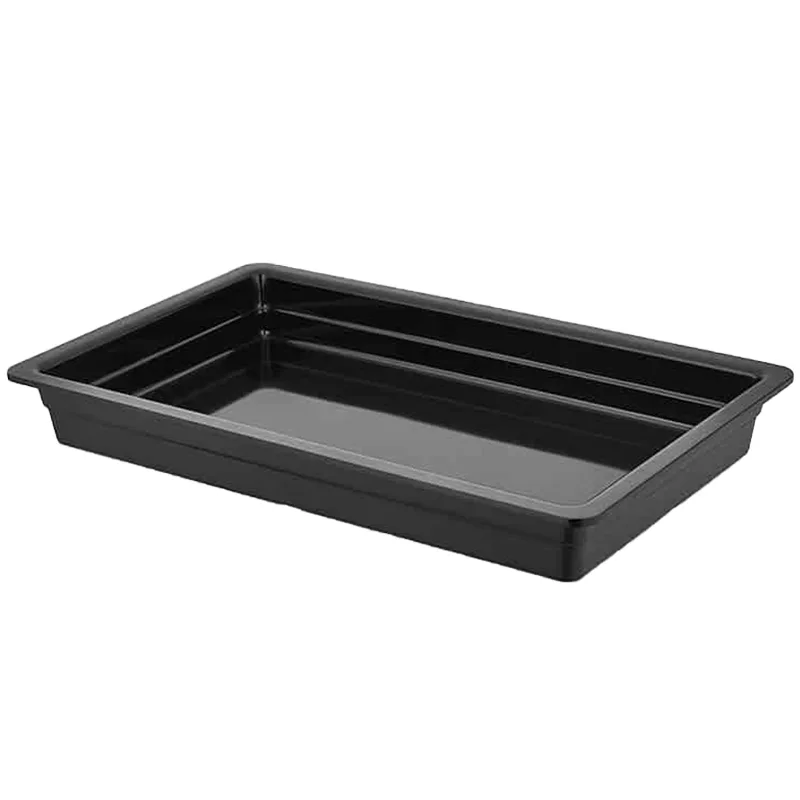 Külsan Thermoset GN 1/1-65 mm Gastronorm Küvet, 6.6 L, Siyah