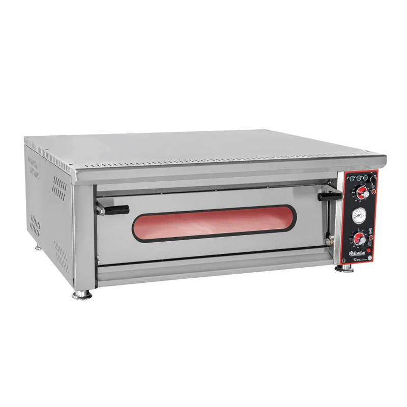 Himaksan Tek Katlı Pizza Fırını, Elektrikli, Ø30 cm 6 Pizza Kapasiteli HMK-PFE6 1178