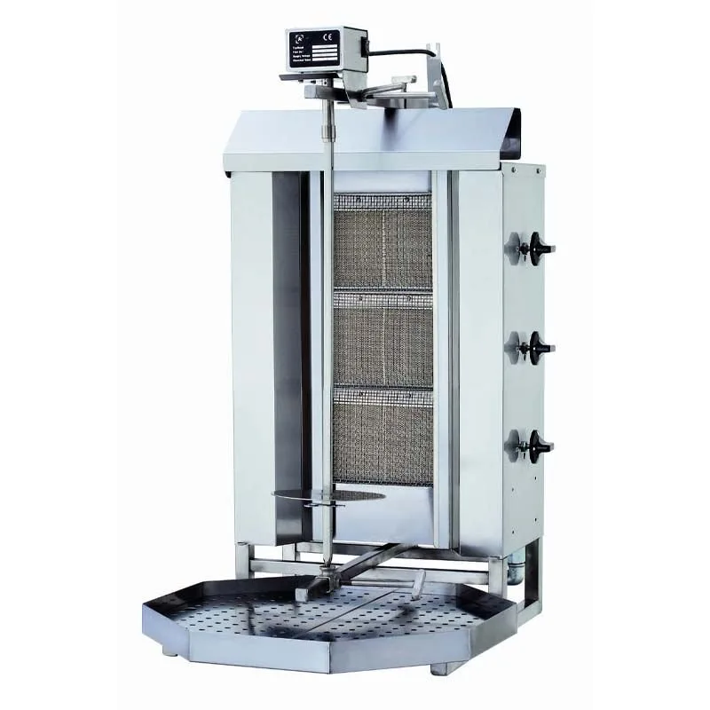 Kalitegaz Döner Ocağı, 3 Radyanlı, Gazlı, Üstten Motorlu, KLG220