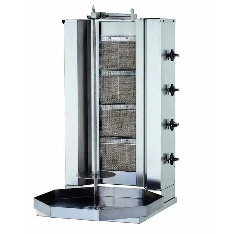 Kalitegaz KLG141 Döner Ocağı, 4 Radyanlı, Gazlı, Motorsuz