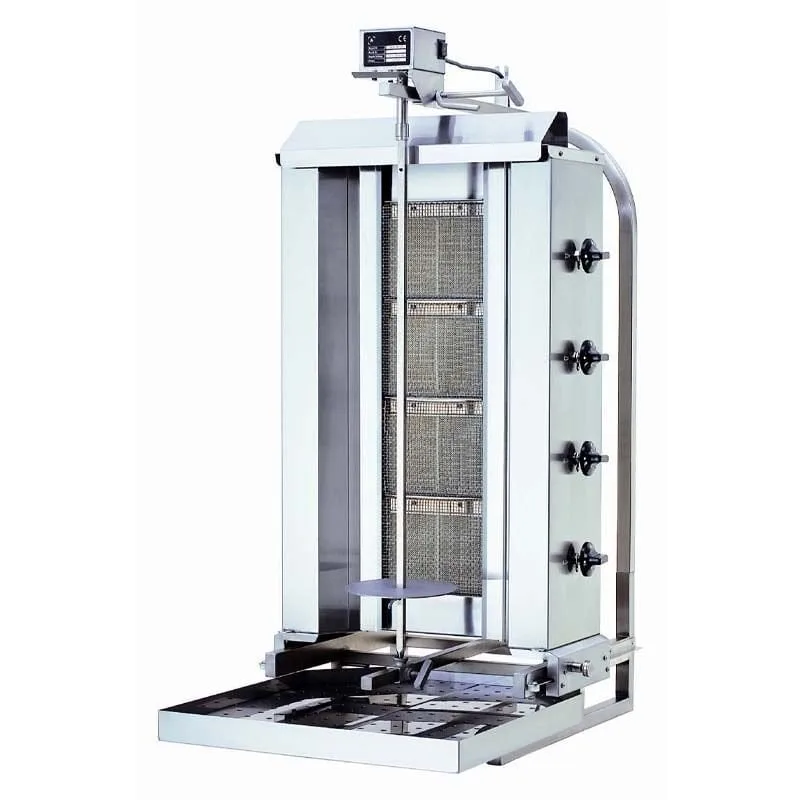Kalitegaz KLG221HG Döner Ocağı, 4 Radyanlı, Gazlı, Üstten Motorlu, Hareketli Gövde