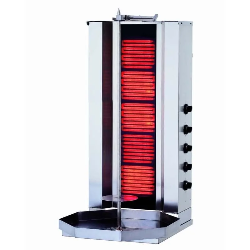 Kalitegaz Döner Ocağı, 5 Radyanlı, Elektrikli, Motorsuz, Camlı, Rinnova KLG162