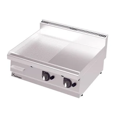 Kalitegaz 700 Serisi GS8070G Pleyt Izgara, Gazlı, Yarı Oluklu