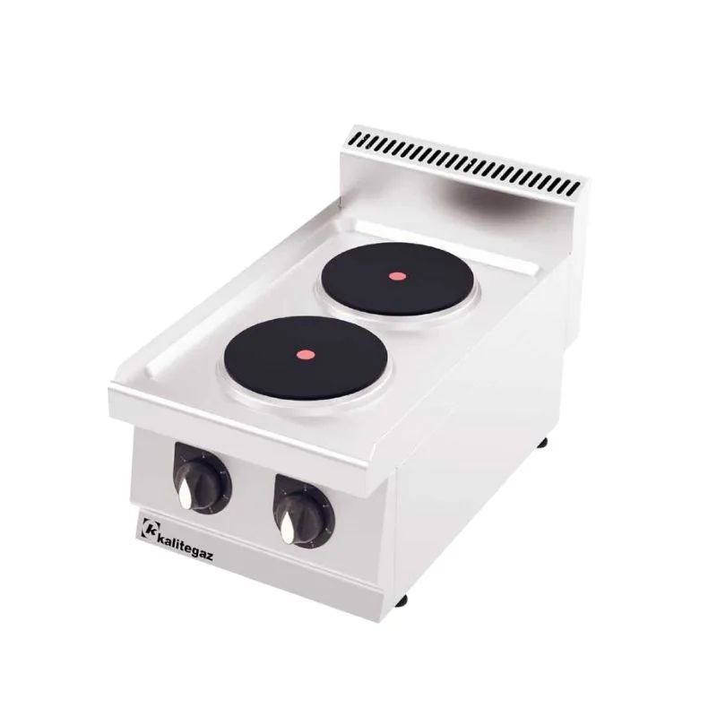 Kalitegaz C4070E 700 Seri Set Üstü İkili Ocak Pleytli 40x70 Cm Elektrikli 400 V