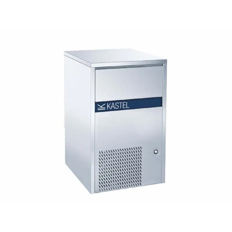 Kastel KP 50/25 Küp Buz Makinesi, 50 kg/gün Kapasiteli, 25 kg Saklama Hazneli