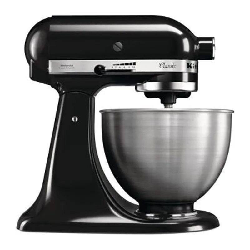 KitchenAid Classic 4,3 Litre Stand Mikser – Siyah, 5K45SSEOB