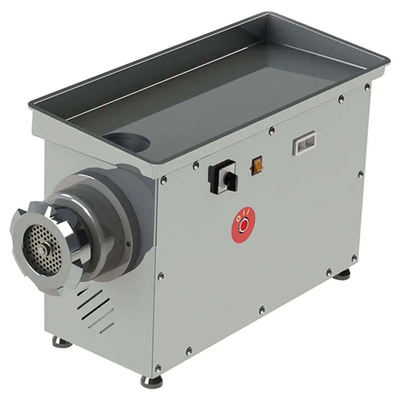 Mateka ESG 32T Inox Kafalı Et Kıyma Makinesi, Soğutuculu, No.32, Trifaze 380V
