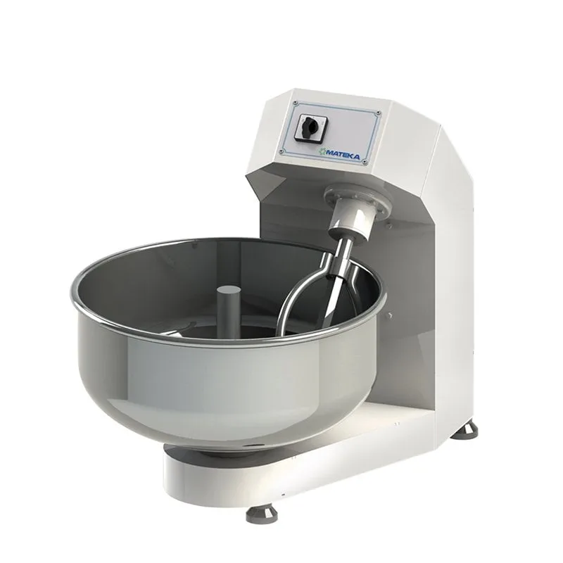 Mateka HYM 750KT Hamur Yoğurma Makinesi, 75 kg, Kapaklı, Trifaze, 380V
