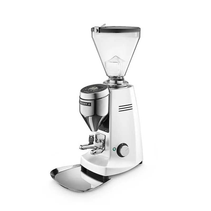Mazzer Super Jolly V Pro Otomatik Kahve Değirmeni, Beyaz