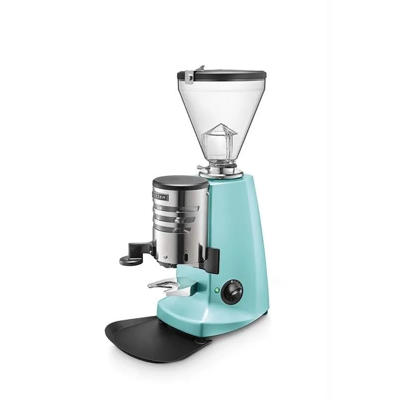 Mazzer Super Jolly V Up Manuel Kahve Değirmeni, Parlak Toz Mavi