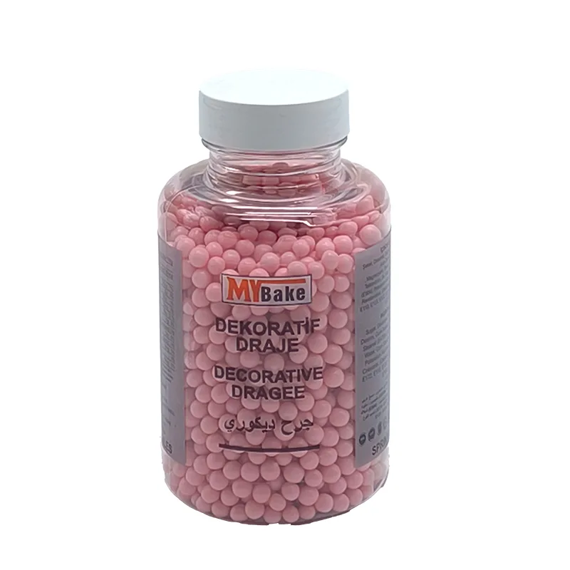My Bake Boncuk Bebe Pembe 200 Gr 4 Mm