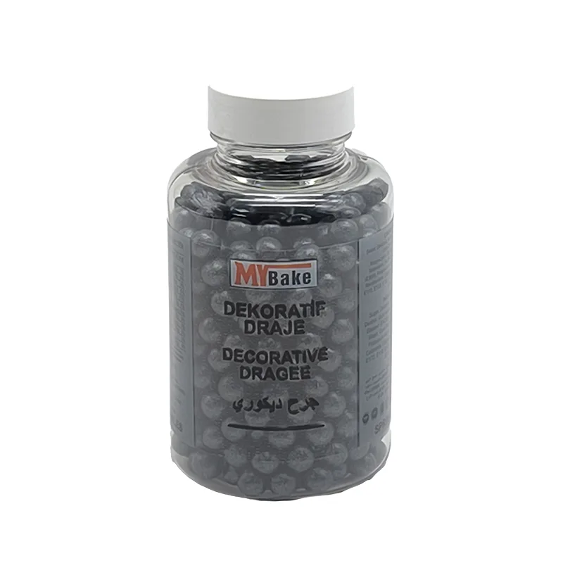 My Bake Boncuk Siyah, 200 Gr 8 Mm